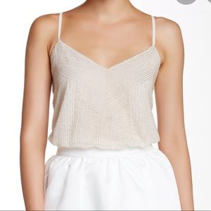 Parker Beaded & Tiered Cami